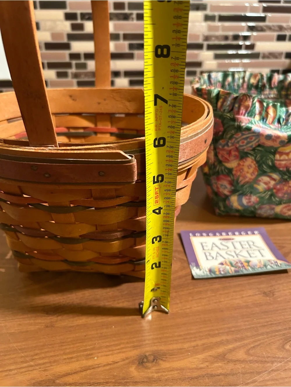 Vintage Longaberger Easter Basket with Liner